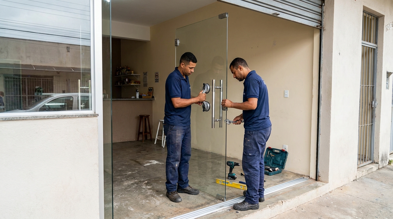 Portas em Vidro em Natal‑RN