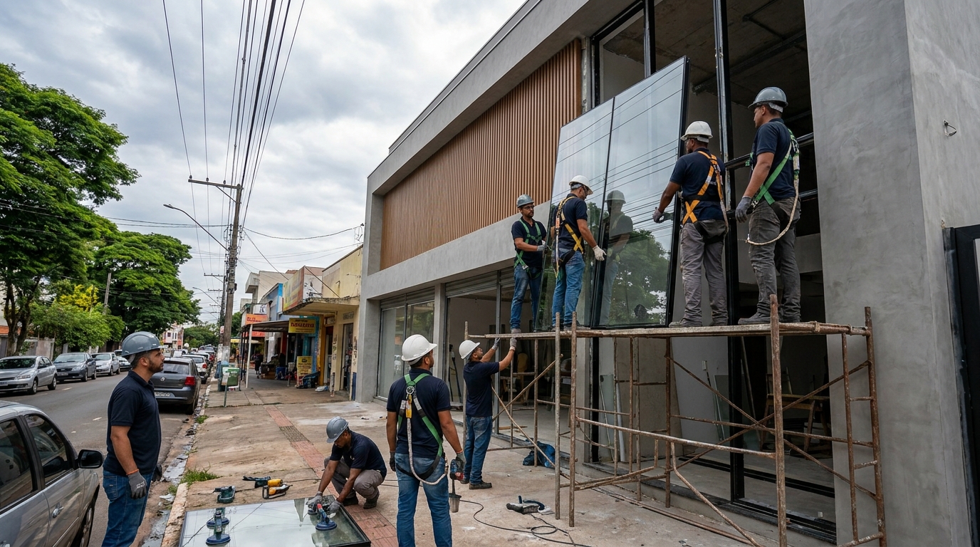 Fachada de Vidro em Natal‑RN